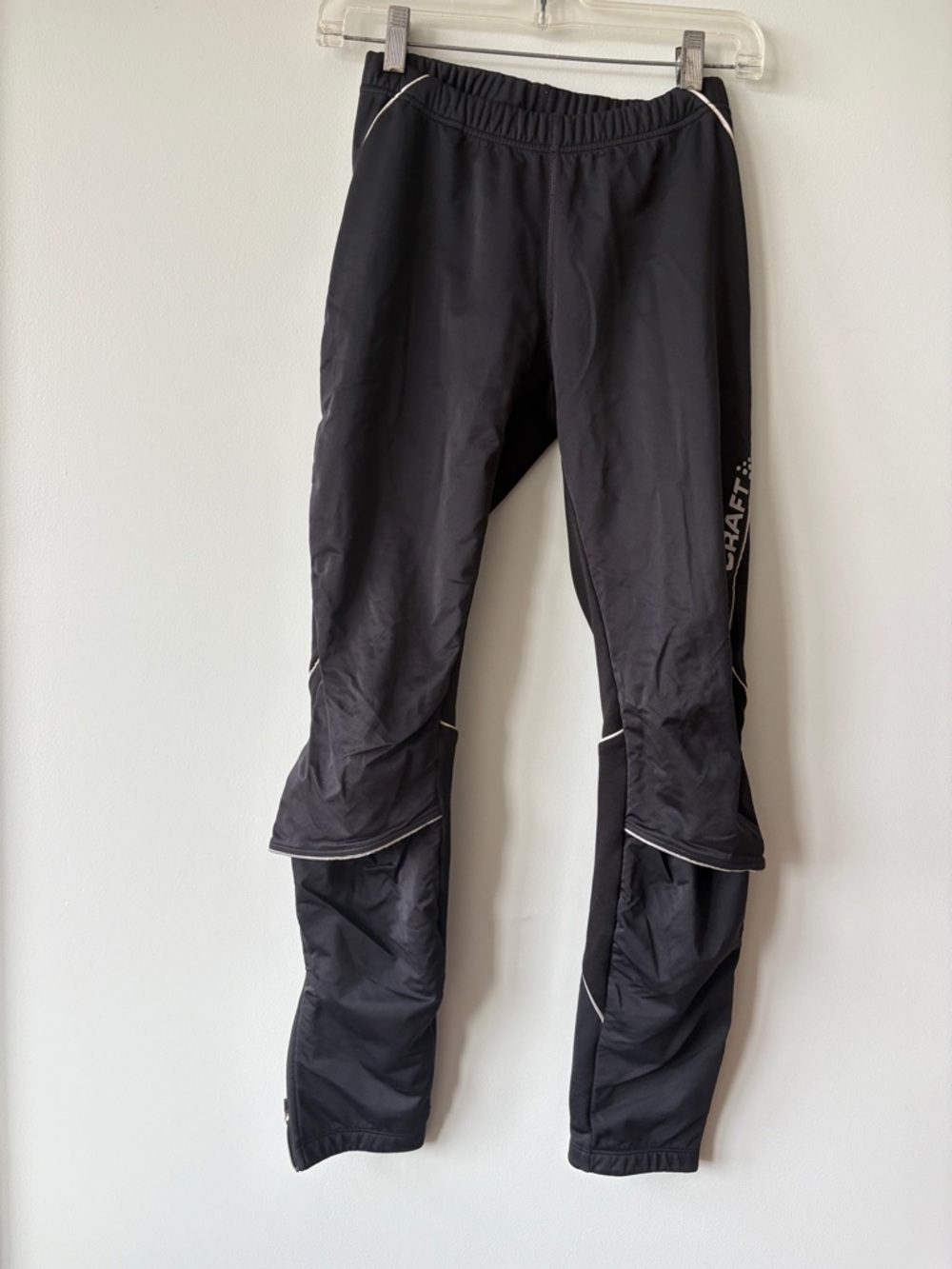 Craft Black Women's Athletic Pants with Elastic Waist